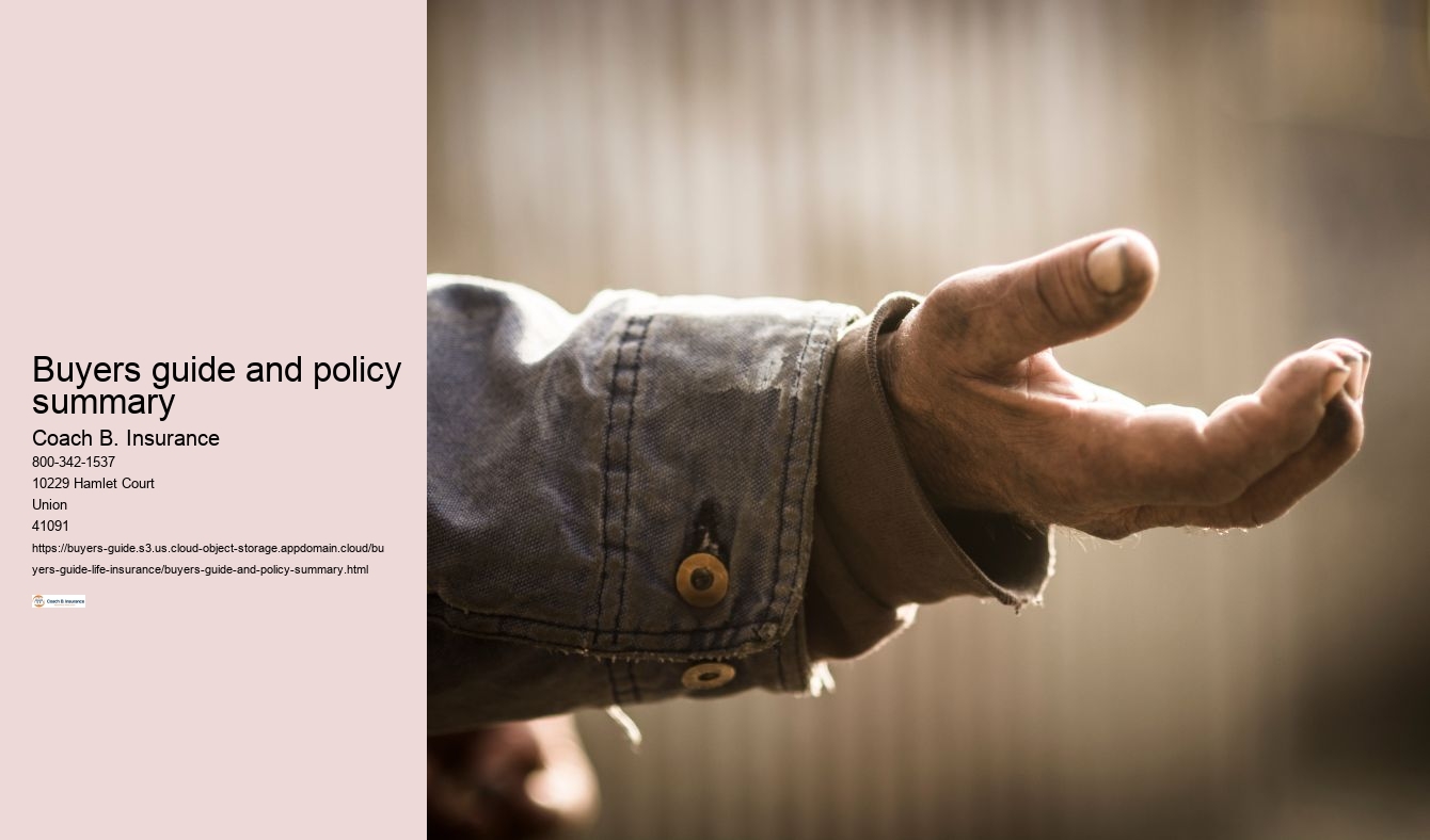 buyers guide and policy summary